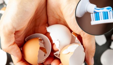 Nie wyrzucaj skorupek jajek. Zmieszaj je z pastą do zębów i zapomnij o uporczywym problemie