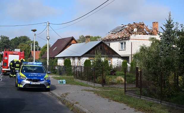 "Nie zdążyłam wstać z łóżka i usłyszałam wybuch". To tu dron spadł na dom