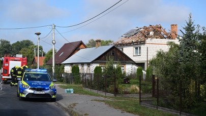 "Nie zdążyłam wstać z łóżka i usłyszałam wybuch". To tu dron spadł na dom
