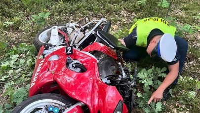 Nie żyje 25-letni motocyklista. Zginął podczas jazdy próbnej