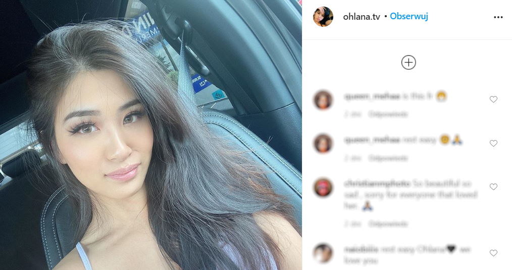 Nie żyje 26-letnia streamerka Ohlana / źródło: Instagram /materiały źródłowe