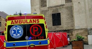 Nie żyje ojciec i syn. Monitoring zarejestrował tragedię w Bardzie