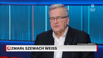 Nie żyje Szewach Weiss. Były prezydent RP: Zrobił bardzo wiele dobrego dla relacji polsko-izraelskich