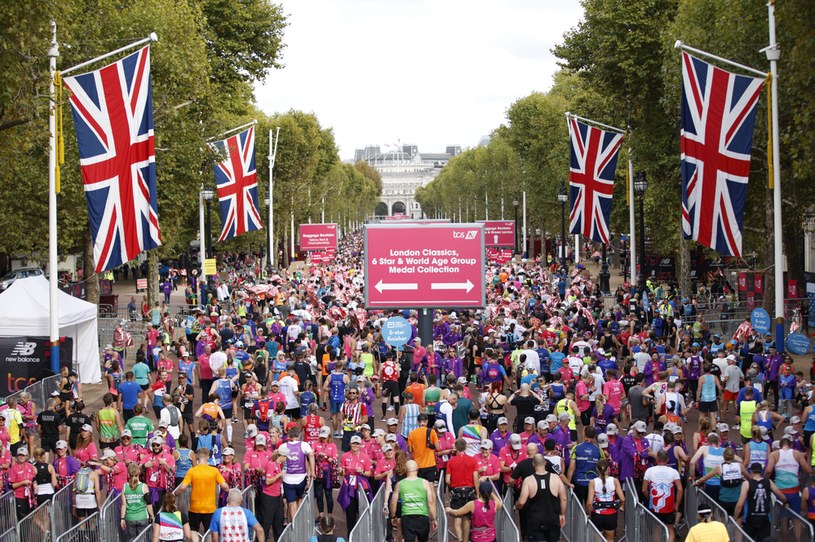 Nie żyje uczestnik londyńskiego maratonu. Upadł kilka kilometrów przed metą