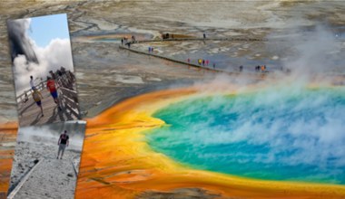 Niebezpieczna eksplozja w Yellowstone. Filmy pokazują skalę zajścia