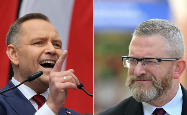 "Niebezpieczne ideologie". Nawrocki odpowiada na pytania Brauna