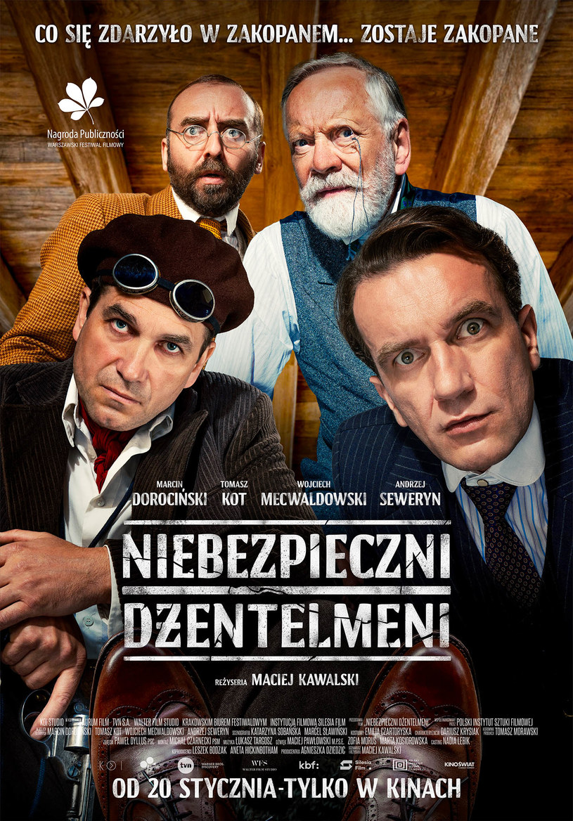 "Niebezpieczni dżentelmeni" /Kino Świat /materiały dystrybutora