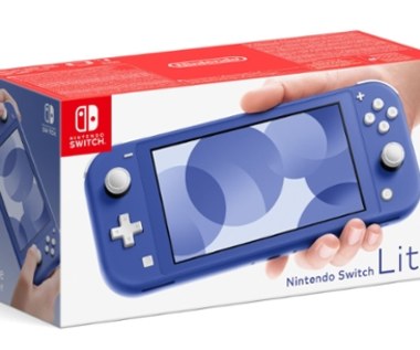 Niebieska konsola Nintendo Switch Lite pojawi się 7 maja 2021 roku