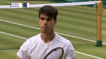 Niebywałe sceny w finale Wimbledonu. Alcaraz miał trzy piłki meczowe i się zaczęło... WIDEO