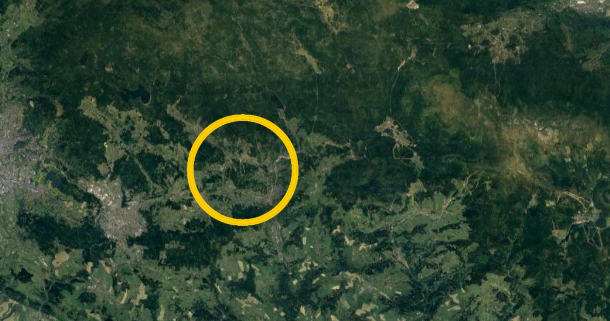 Niecałe 30 kilometrów na południe od Szklarskiej Poręby znajduje się nietypowa wieża widokowa /Google Maps /Zrzut ekranu /domena publiczna