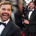 Nieco zapomniany Ricky Martin pozuje z ukochanym w Cannes! Robił coś z twarzą...?