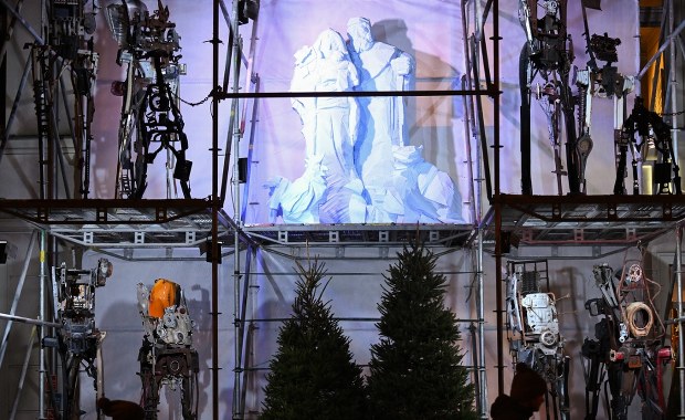 Niecodzienna szopka w Gdańsku. "Pokraczne, niepiękne"