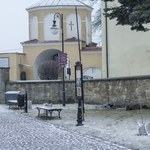 Niecodzienne znalezisko na placu sanktuarium w Krzeszowie