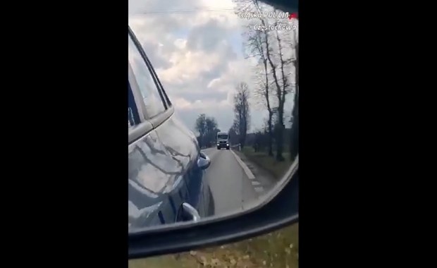 Niecodzienny konwój przez dwa województwa: Policja eskortowała cysternę z tlenem