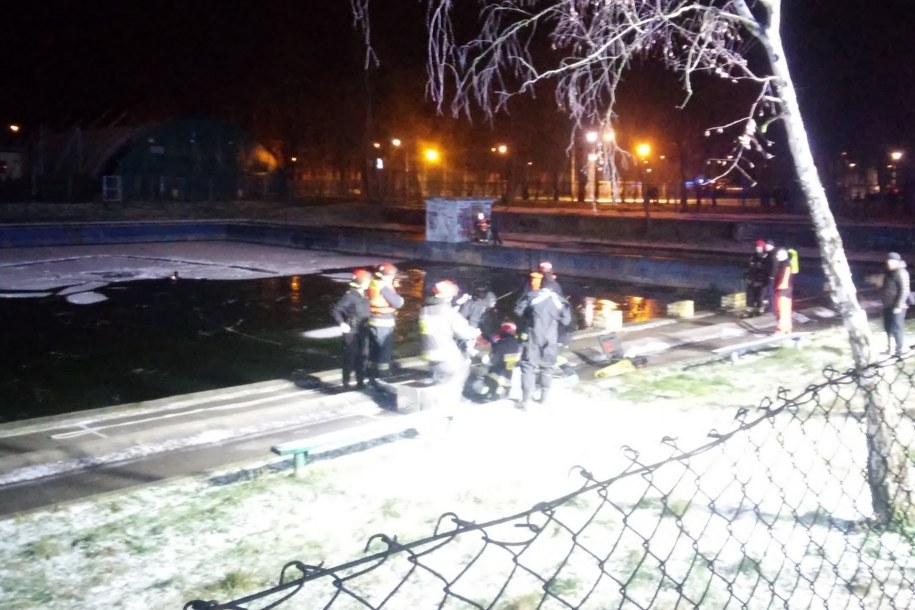 Nieczynny basen znajduje się na terenie poligonu przy ulicy Akacjowej. /Słuchacz RMF FM /Gorąca Linia RMF FM