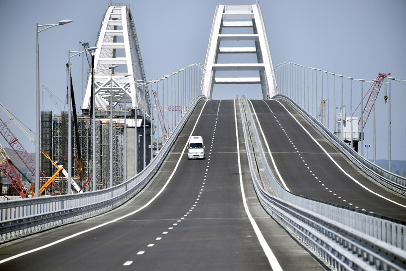 Niedawno Rosja otworzyła most łączący anektowany Krym z lądem /ALEXANDER NEMENOV/POOL /AFP