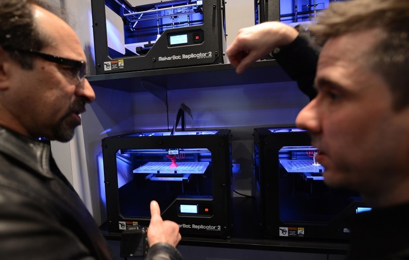Niedługo drukarki 3D trafią pod strzechy /AFP