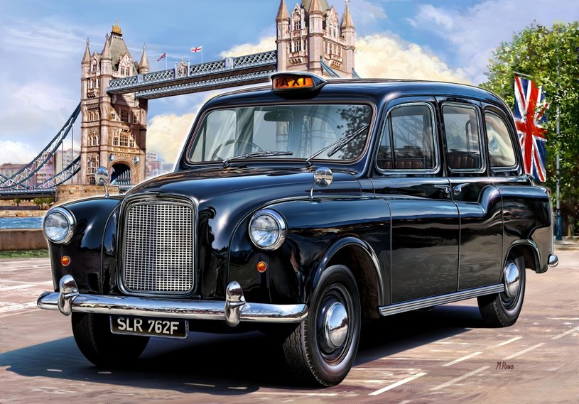 Niedługo klasyczne taksówki znikną z ulic Londynu. Zastąpią je automaty /Getty Images/Flash Press Media