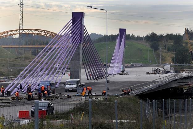 Niedokończony most na A1 / Fot: Dominik Gajda /Reporter
