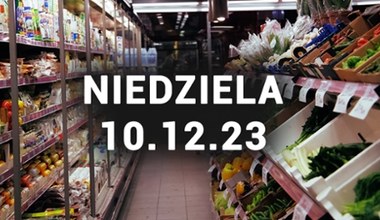 Niedziela handlowa 10 grudnia. W tych sklepach dostaniesz za darmo różne produkty!