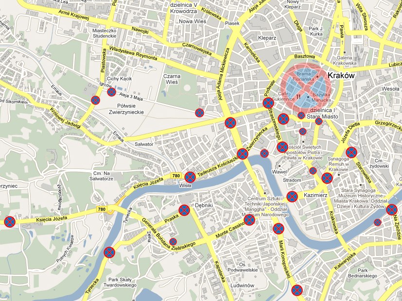 Niedziela, od godz. 6.00 &nbsp; /maps.google.com