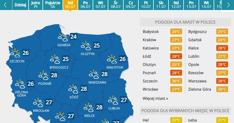 Niedziela /INTERIA.PL