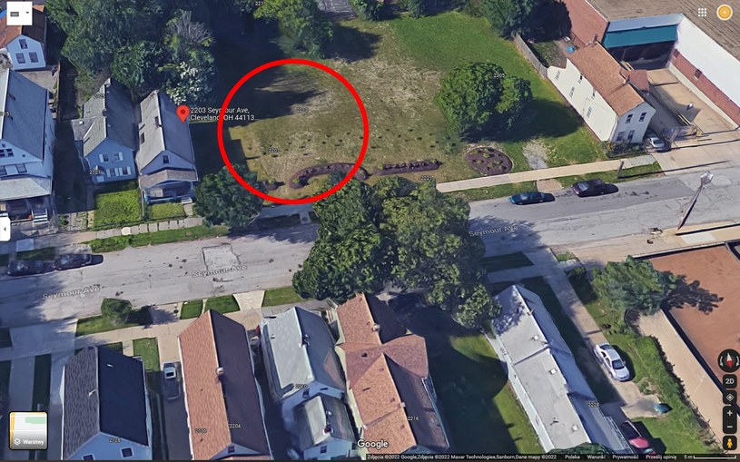 Nieistniejący dom przy 2207 Seymour Avenue /Google Maps /materiał prasowy