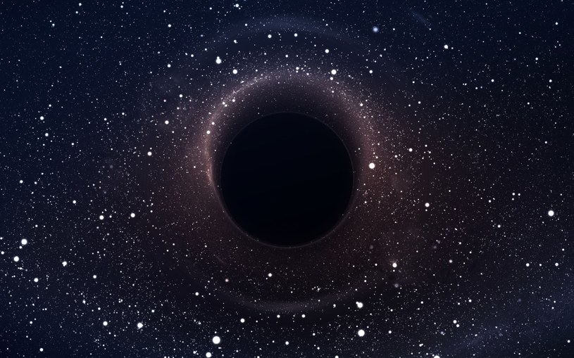 Niektóre czarne dziury są tak masywne, że nie sposób ich dostrzec /123RF/PICSEL