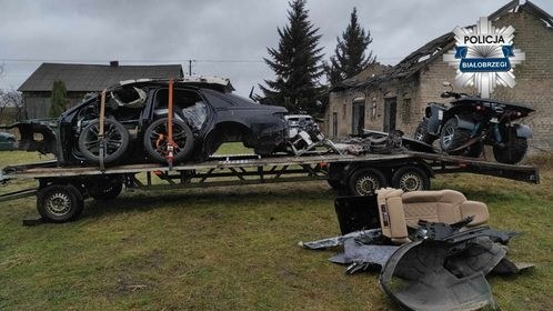Niektóre samochody, quady i motocykle były poszukiwane na terenie Strefy Schengen /Policja Mazowiecka  /Policja