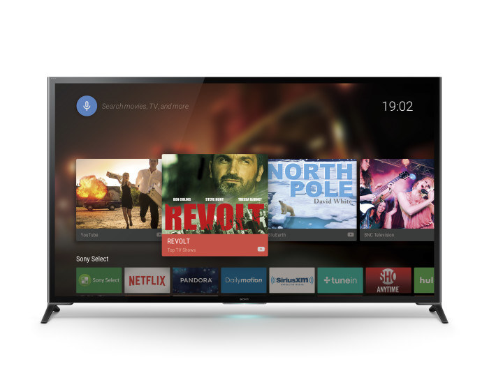 Niektóre telewizory Sony będą wyposażone w platformę Smart TV Android /materiały prasowe