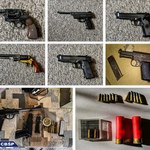 Nielegalna broń przejęta przez CBŚP. Zatrzymano siedem osób