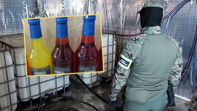 Nielegalna produkcja alkoholu zlikwidowana. Zarzuty dla 29-latka