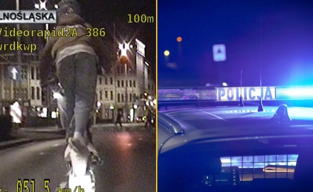 Nielegalne akrobacje na ulicach Wrocławia. Policja publikuje nagranie
