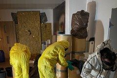 Nielegalne laboratorium syntetycznych narkotyków zlikwidowane