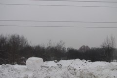 Nielegalne składowisko śniegu w Poznaniu