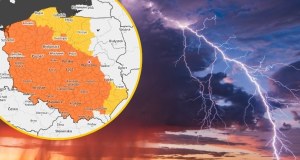 Niemal cała Polska w alertach. Potężne burze, grad i nawet 34 stopnie