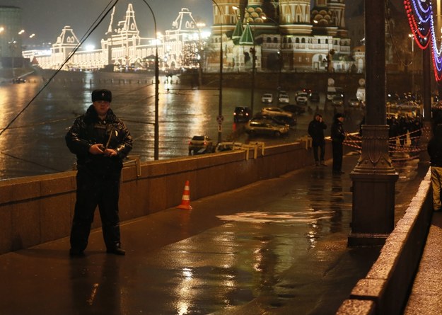 Niemcow został zastrzelony w centrum Moskwy /Sergei Ilnitsky /PAP/EPA