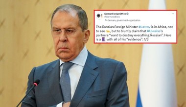 Niemcy chcieli rozdrażnić Ławrowa. Wywołali oburzenie Unii Afrykańskiej