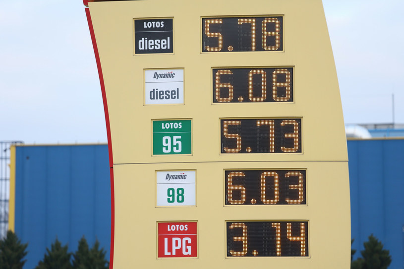 Niemcy po swoich wysoki cenach mogą kupić 2,5x więcej paliwa niż Polacy po cenach "niskich" /Paweł Wodzyński /East News