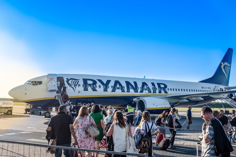Niemcy: Po zapowiedzi strajku pilotów Ryanair odwołał 250 lotów /Grzegorz Banaszak /Reporter