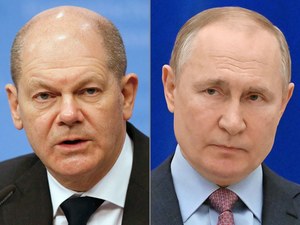 Niemcy. Scholz rozmawiał z Putinem. Wzywa do zakończenia działań wojennych