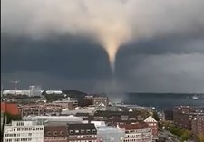 Germany: Tornado on the Kiel Quay.  They are badly injured thumbnail