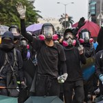 Niemcy zatrzymani podczas protestów w Hongkongu