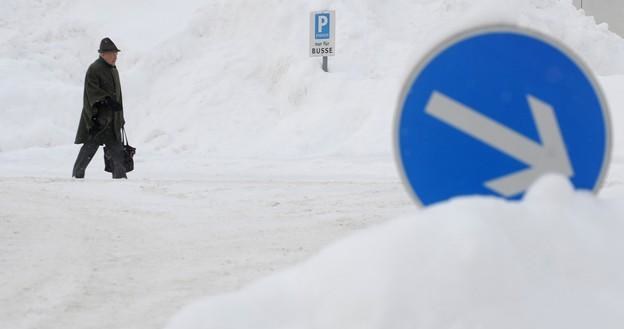 Niemcy zmagają się z atakiem zimy /AFP