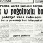 "Niemiec nie należy się bać". Co pisały gazety przed wrześniem 1939?