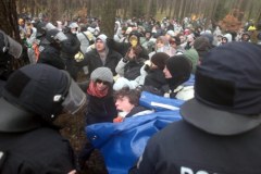 Niemieccy ekolodzy starli się z policją 