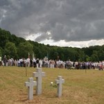 Niemieccy żołnierze pochowani na cmentarzu w Glinnej