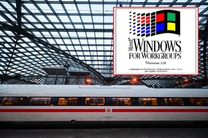 Niemiecka kolej działa dzięki Windowsowi z 1993 roku