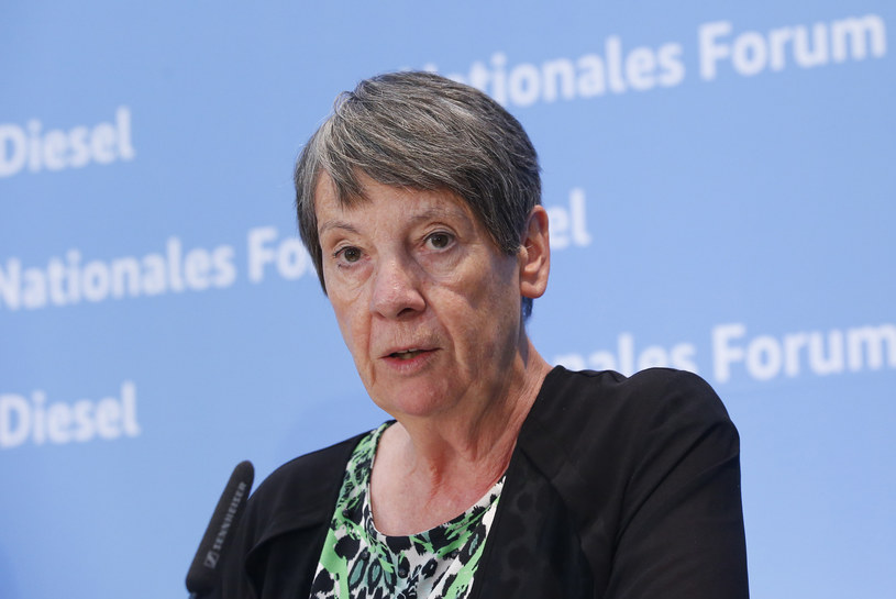 Niemiecka minister ochrony środowiska Barbara Hendrick /AXEL SCHMIDT /AFP