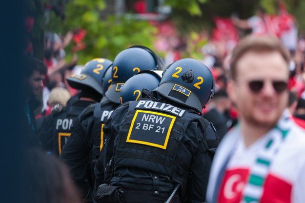 Niemiecka policja ochraniająca Euro 2024 /IMAGO/Dennis Ewert/RHR-FOTO/Imago Sport and News /East News